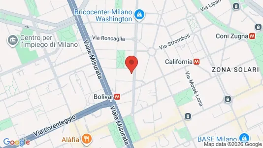 Apartments for rent i Milano Zona 6 - Barona, Lorenteggio - kort over placeringen