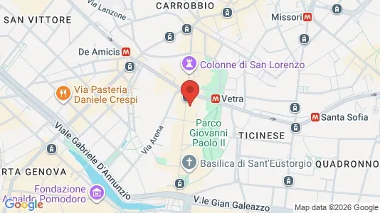 Apartments for rent i Milano Zona 1 - Centro storico - kort over placeringen