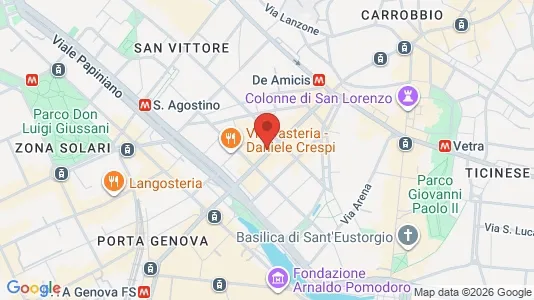 Apartments for rent i Milano Zona 1 - Centro storico - kort over placeringen