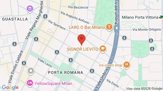 Rooms for rent i Milano Zona 4 - Vittoria, Forlanini - kort over placeringen