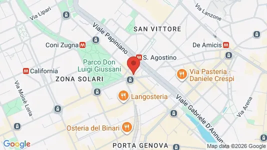 Rooms for rent i Milano Zona 6 - Barona, Lorenteggio - kort over placeringen
