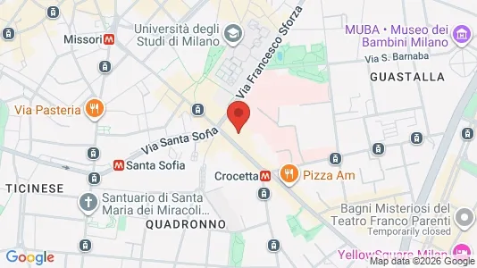 Apartments for rent i Milano Zona 1 - Centro storico - kort over placeringen