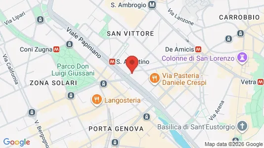Apartments for rent i Milano Zona 1 - Centro storico - kort over placeringen
