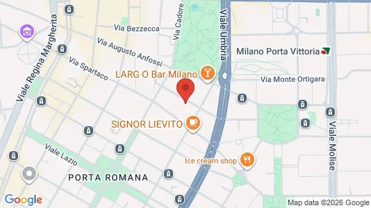 Apartments for rent i Milano Zona 4 - Vittoria, Forlanini - kort over placeringen