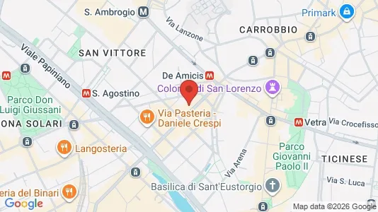 Apartments for rent i Milano Zona 1 - Centro storico - kort over placeringen