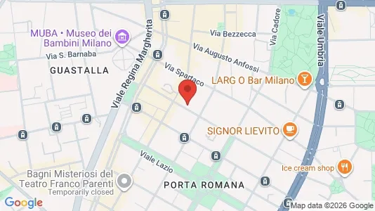 Apartments for rent i Milano Zona 4 - Vittoria, Forlanini - kort over placeringen