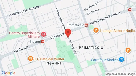 Apartments for rent i Milano Zona 6 - Barona, Lorenteggio - kort over placeringen