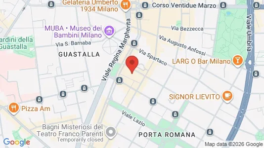 Apartments for rent i Milano Zona 4 - Vittoria, Forlanini - kort over placeringen