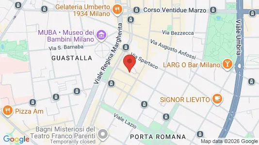 Apartments for rent i Milano Zona 4 - Vittoria, Forlanini - kort over placeringen