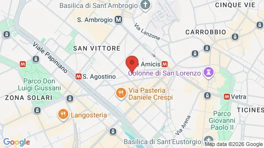 Rooms for rent i Milano Zona 1 - Centro storico - kort over placeringen