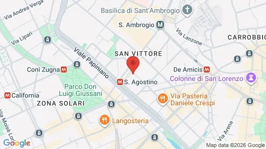 Apartments for rent i Milano Zona 1 - Centro storico - kort over placeringen