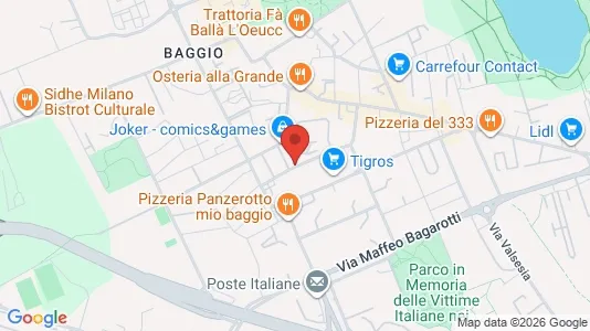 Apartments for rent i Milano Zona 7 - Baggio, De Angeli, San Siro - kort over placeringen