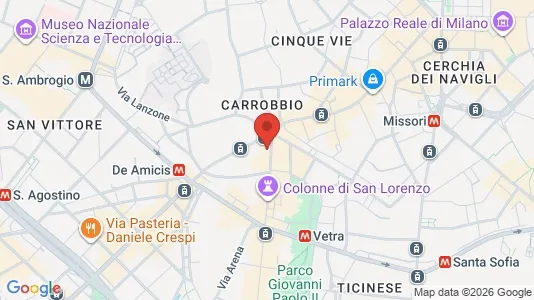 Apartments for rent i Milano Zona 1 - Centro storico - kort over placeringen