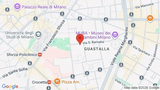 Apartments for rent i Milano Zona 1 - Centro storico - kort over placeringen