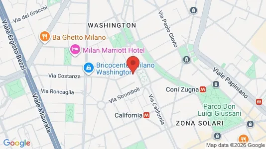 Rooms for rent i Milano Zona 6 - Barona, Lorenteggio - kort over placeringen