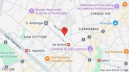 Rooms for rent i Milano Zona 1 - Centro storico - kort over placeringen