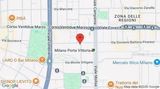 Apartments for rent i Milano Zona 4 - Vittoria, Forlanini - kort over placeringen