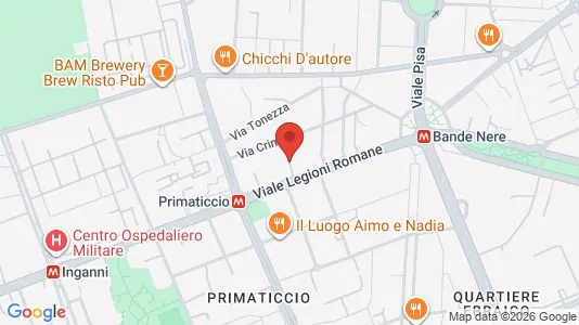 Apartments for rent i Milano Zona 6 - Barona, Lorenteggio - kort over placeringen