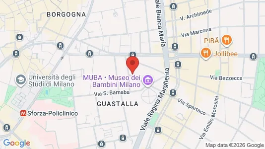 Apartments for rent i Milano Zona 1 - Centro storico - kort over placeringen