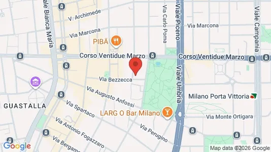 Apartments for rent i Milano Zona 4 - Vittoria, Forlanini - kort over placeringen