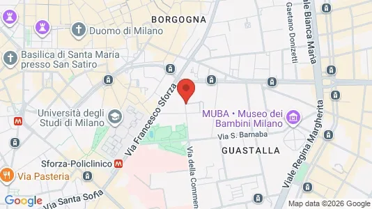 Rooms for rent i Milano Zona 1 - Centro storico - kort over placeringen