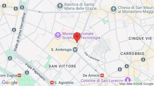 Apartments for rent i Milano Zona 1 - Centro storico - kort over placeringen