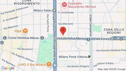 Apartments for rent i Milano Zona 1 - Centro storico - kort over placeringen
