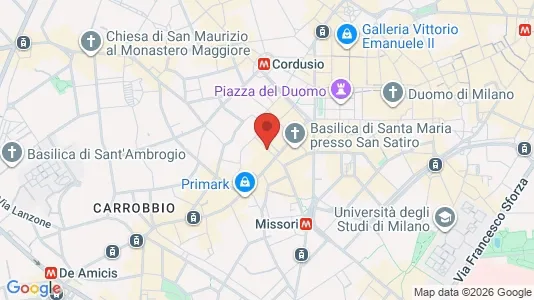 Apartments for rent i Milano Zona 1 - Centro storico - kort over placeringen