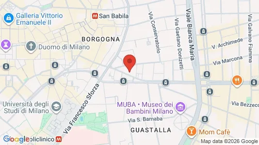 Rooms for rent i Milano Zona 1 - Centro storico - kort over placeringen