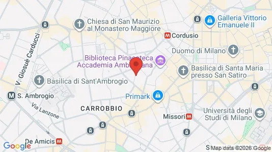 Apartments for rent i Milano Zona 1 - Centro storico - kort over placeringen