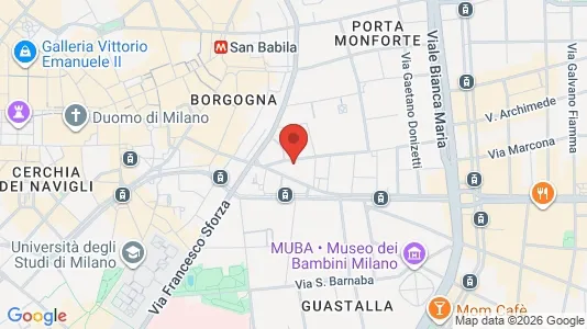 Rooms for rent i Milano Zona 1 - Centro storico - kort over placeringen