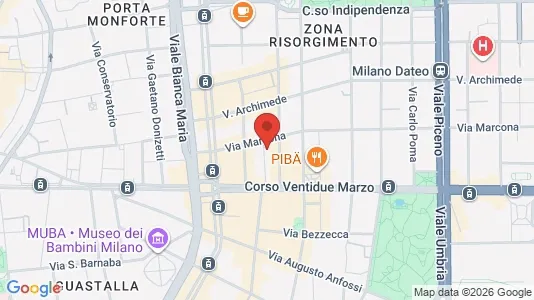 Apartments for rent i Milano Zona 1 - Centro storico - kort over placeringen