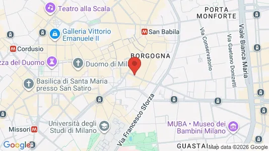 Apartments for rent i Milano Zona 1 - Centro storico - kort over placeringen