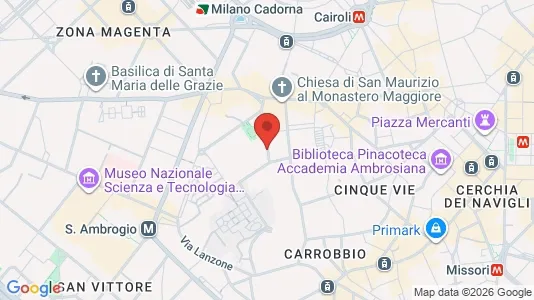 Apartments for rent i Milano Zona 1 - Centro storico - kort over placeringen