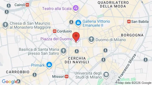 Apartments for rent i Milano Zona 1 - Centro storico - kort over placeringen