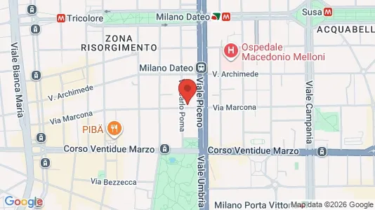 Rooms for rent i Milano Zona 1 - Centro storico - kort over placeringen