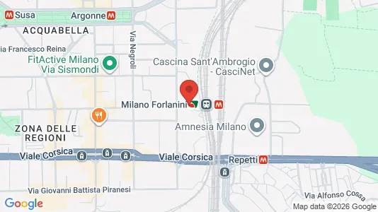 Apartments for rent i Milano Zona 3 - Porta Venezia, Città Studi, Lambrate - kort over placeringen