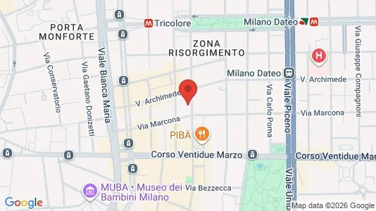 Apartments for rent i Milano Zona 1 - Centro storico - kort over placeringen