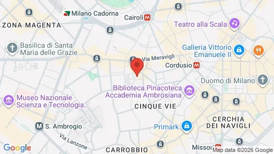 Apartments for rent i Milano Zona 1 - Centro storico - kort over placeringen