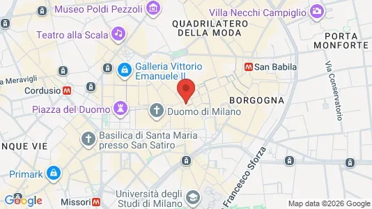 Apartments for rent i Milano Zona 1 - Centro storico - kort over placeringen
