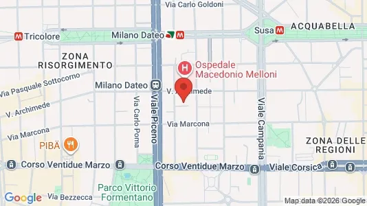 Rooms for rent i Milano Zona 1 - Centro storico - kort over placeringen