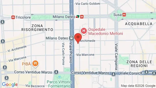 Apartments for rent i Milano Zona 1 - Centro storico - kort over placeringen