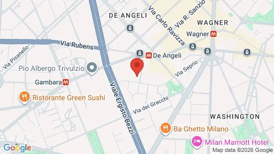 Rooms for rent i Milano Zona 6 - Barona, Lorenteggio - kort over placeringen