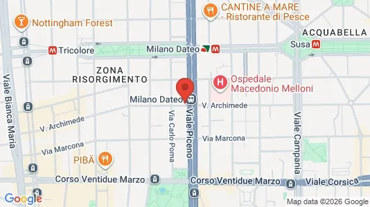 Apartments for rent i Milano Zona 1 - Centro storico - kort over placeringen