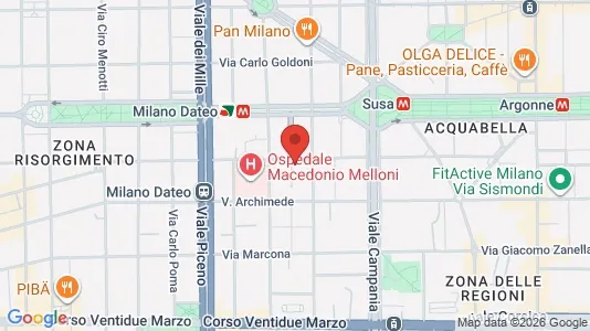 Apartments for rent i Milano Zona 1 - Centro storico - kort over placeringen