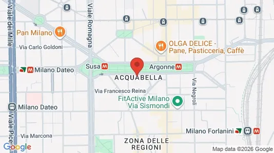 Apartments for rent i Milano Zona 3 - Porta Venezia, Città Studi, Lambrate - kort over placeringen