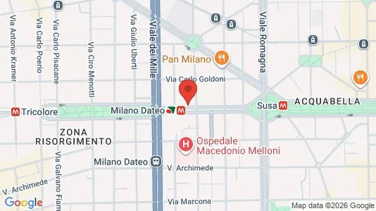 Apartments for rent i Milano Zona 1 - Centro storico - kort over placeringen