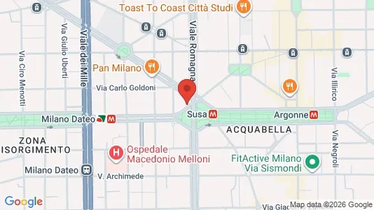 Rooms for rent i Milano Zona 1 - Centro storico - kort over placeringen
