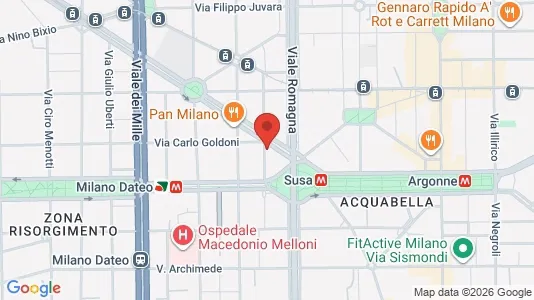 Apartments for rent i Milano Zona 1 - Centro storico - kort over placeringen