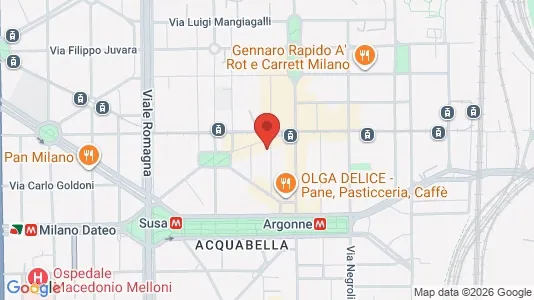 Apartments for rent i Milano Zona 3 - Porta Venezia, Città Studi, Lambrate - kort over placeringen